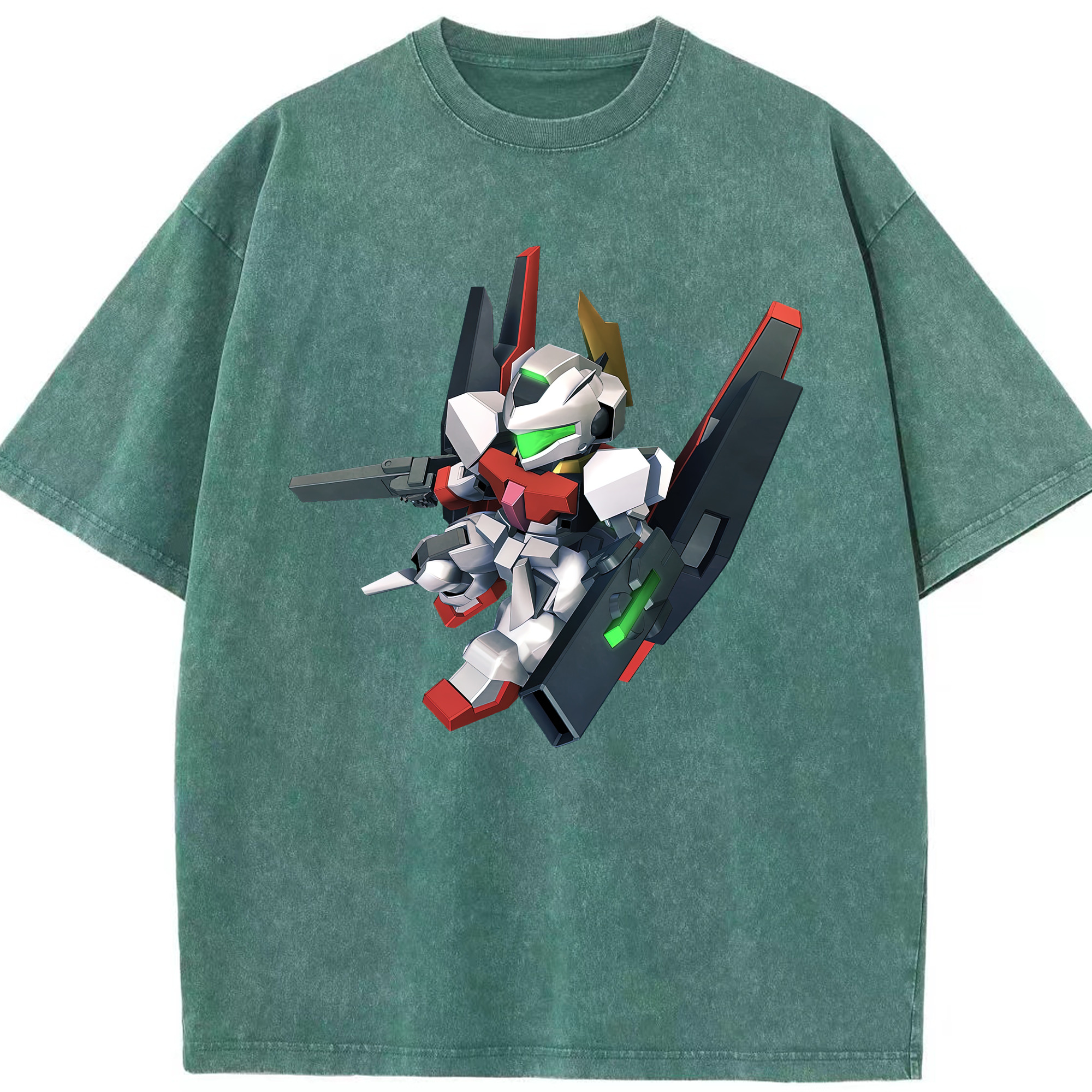 （画像用） 機動戦士ガンダム Mobile Suit Gundam 綿100% ヴィンテージ風 半袖Tシャツ（フロントプリント）